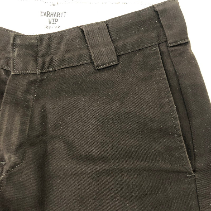 【中古品】【メンズ】 Carhartt WIP カーハート ワークインプログレス CRAFT PANT I027965 クラフトパンツ ボトムス 156-250629-kk-26-tei サイズ：30 カラー：BLACK (RINSED) 万代Net店