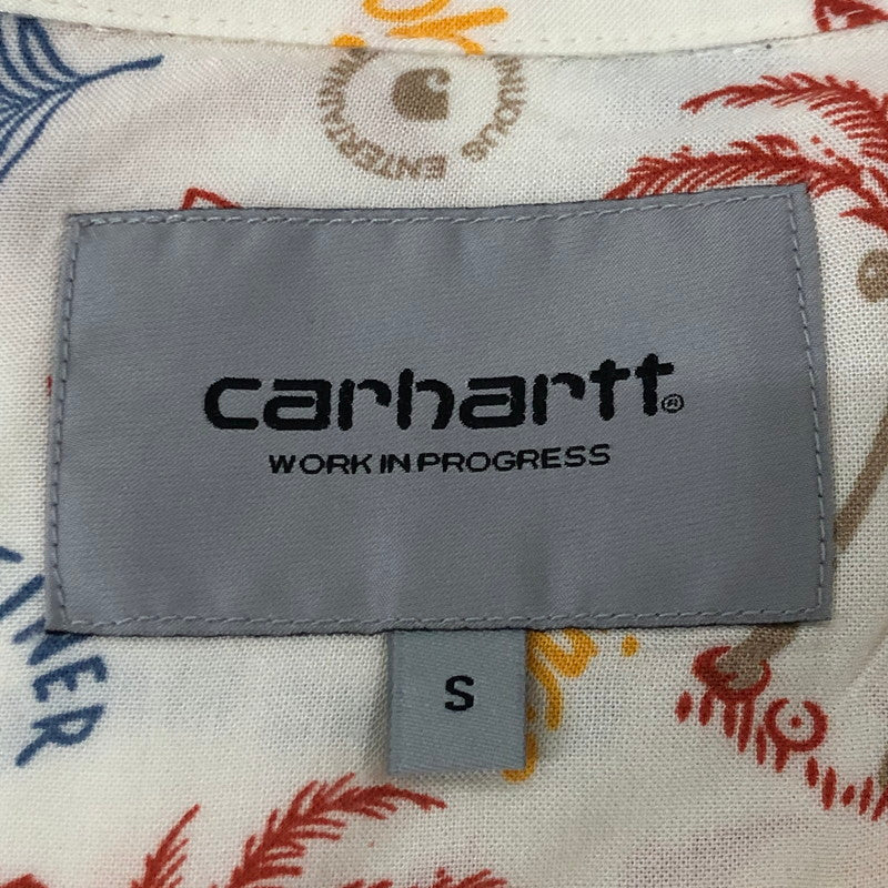 【中古品】【メンズ】 Carhartt WIP カーハート ワークインプログレス S/S MIRAGE SHIRT I030044 ショートスリーブ ミラージュシャツ 半袖 トップス 145-250629-kk-13-tei サイズ：S カラー：ホワイト 万代Net店