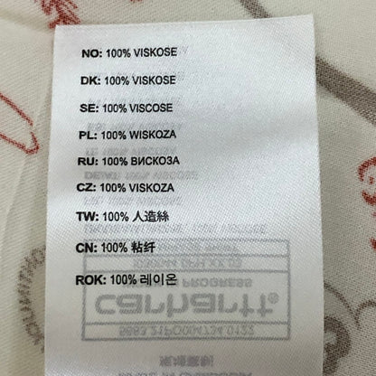 【中古品】【メンズ】 Carhartt WIP カーハート ワークインプログレス S/S MIRAGE SHIRT I030044 ショートスリーブ ミラージュシャツ 半袖 トップス 145-250629-kk-13-tei サイズ：S カラー：ホワイト 万代Net店