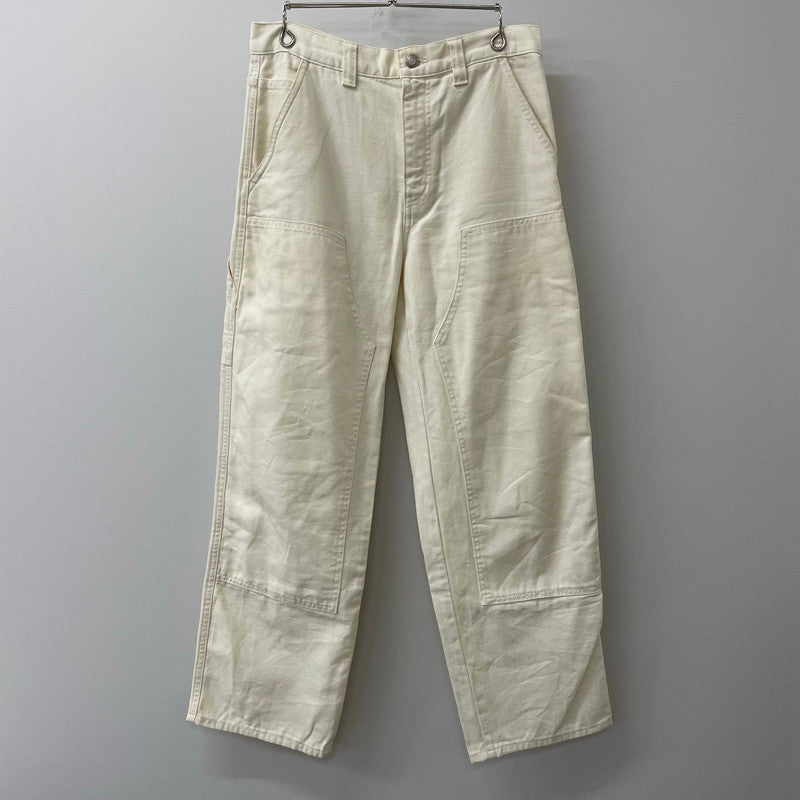 【中古品】【メンズ/レディース】 STUSSY ステューシー CANVAS WORK PANTS 116496 キャンバスワークパンツ ボトムス 153-250701-kk-23-fuz サイズ：28 カラー：BEIGE 万代Net店