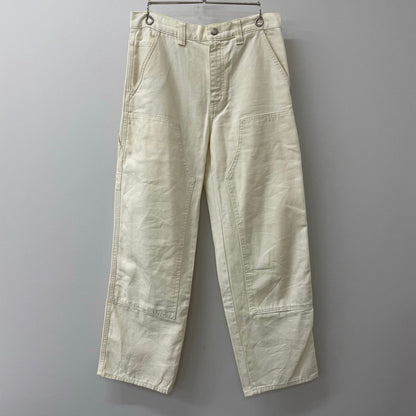 【中古品】【メンズ/レディース】 STUSSY ステューシー CANVAS WORK PANTS 116496 キャンバスワークパンツ ボトムス 153-250701-kk-23-fuz サイズ：28 カラー：BEIGE 万代Net店