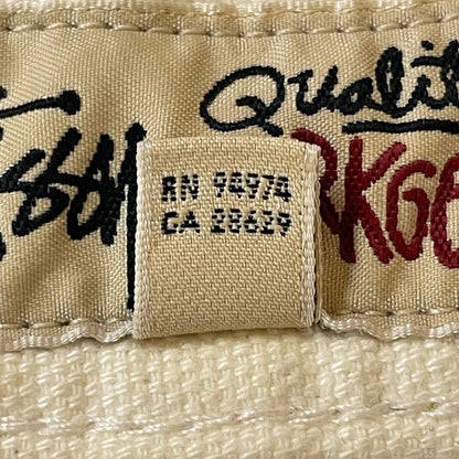 【中古品】【メンズ/レディース】 STUSSY ステューシー CANVAS WORK PANTS 116496 キャンバスワークパンツ ボトムス 153-250701-kk-23-fuz サイズ：28 カラー：BEIGE 万代Net店