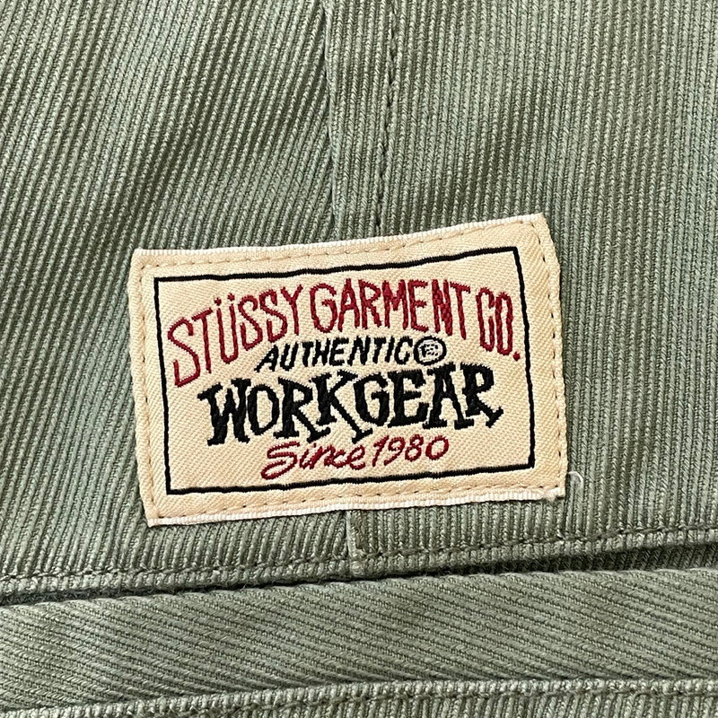 【中古品】【メンズ/レディース】 STUSSY ステューシー 24AW TWILL WORKGEAR TROUSER 116625 ツイル ワークギアトラウザーズ ボトムス パンツ 153-250701-kk-22-tei サイズ：30 カラー：FATIGUE 万代Net店