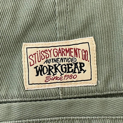 【中古品】【メンズ/レディース】 STUSSY ステューシー 24AW TWILL WORKGEAR TROUSER 116625 ツイル ワークギアトラウザーズ ボトムス パンツ 153-250701-kk-22-tei サイズ：30 カラー：FATIGUE 万代Net店