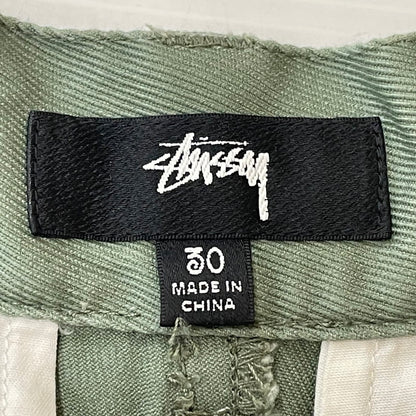 【中古品】【メンズ/レディース】 STUSSY ステューシー 24AW TWILL WORKGEAR TROUSER 116625 ツイル ワークギアトラウザーズ ボトムス パンツ 153-250701-kk-22-tei サイズ：30 カラー：FATIGUE 万代Net店