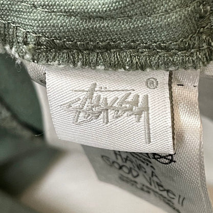 【中古品】【メンズ/レディース】 STUSSY ステューシー 24AW TWILL WORKGEAR TROUSER 116625 ツイル ワークギアトラウザーズ ボトムス パンツ 153-250701-kk-22-tei サイズ：30 カラー：FATIGUE 万代Net店