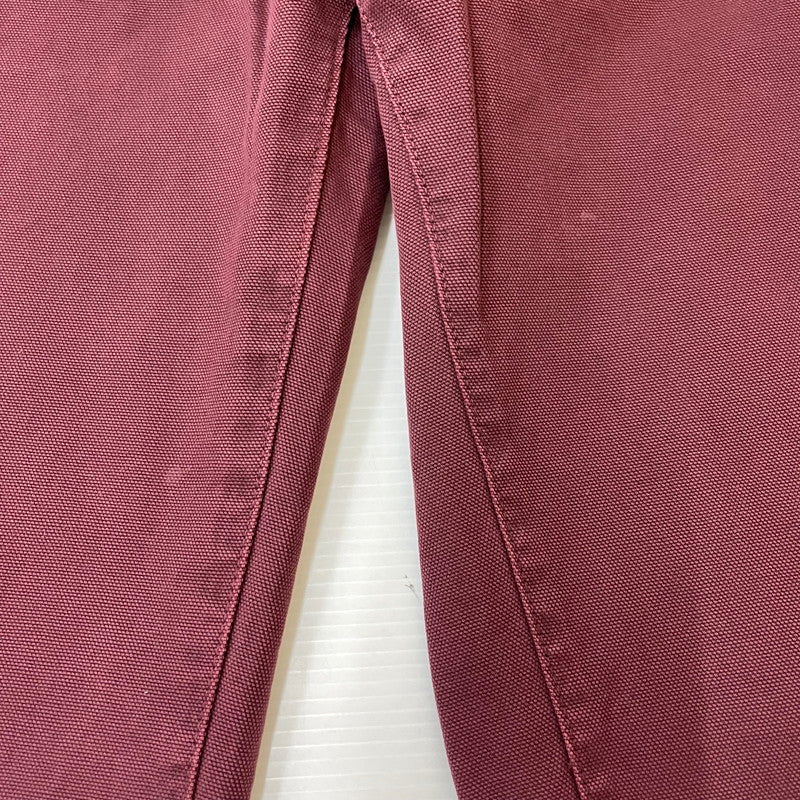 【中古品】【メンズ/レディース】 STUSSY ステューシー CLASSIC JEAN WASHED CANVAS 116659 ウオッシュドキャンバスコットン ストレートレッグジーン ボトムス デニムパンツ 153-250701-kk-19-tei サイズ：28 カラー：WINE 万代Net店