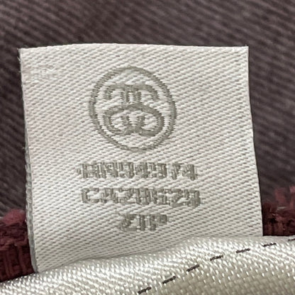 【中古品】【メンズ/レディース】 STUSSY ステューシー CLASSIC JEAN WASHED CANVAS 116659 ウオッシュドキャンバスコットン ストレートレッグジーン ボトムス デニムパンツ 153-250701-kk-19-tei サイズ：28 カラー：WINE 万代Net店