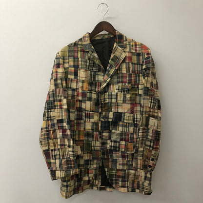 【中古品】【メンズ】 ALLEN COLLINS アレン・コリンズ 70's TWEED PATCHWORK BLAZER VINTAGE 70年代 ツイード パッチワークブレザー ヴィンテージ 145-250702-kk-19-tei サイズ：表記不明 下記参照 カラー：マルチカラー 万代Net店