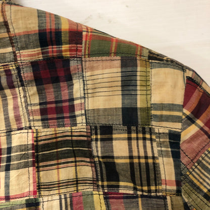 【中古品】【メンズ】 ALLEN COLLINS アレン・コリンズ 70's TWEED PATCHWORK BLAZER VINTAGE 70年代 ツイード パッチワークブレザー ヴィンテージ 145-250702-kk-19-tei サイズ：表記不明 下記参照 カラー：マルチカラー 万代Net店