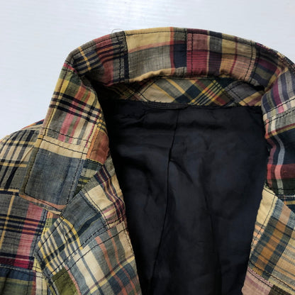 【中古品】【メンズ】 ALLEN COLLINS アレン・コリンズ 70's TWEED PATCHWORK BLAZER VINTAGE 70年代 ツイード パッチワークブレザー ヴィンテージ 145-250702-kk-19-tei サイズ：表記不明 下記参照 カラー：マルチカラー 万代Net店