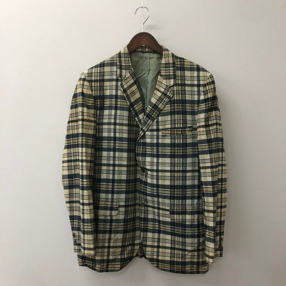 【中古品】【メンズ】 BROWN BROS. ブラウン・ブラザーズ 3B CHECK TAILORED JACKET 3B チェック テーラードジャケット トップス 145-250702-kk-18-tei サイズ：表記不明 下記参照 カラー：マルチカラー 万代Net店