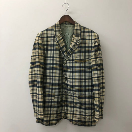【中古品】【メンズ】 BROWN BROS. ブラウン・ブラザーズ 3B CHECK TAILORED JACKET 3B チェック テーラードジャケット トップス 145-250702-kk-18-tei サイズ：表記不明 下記参照 カラー：マルチカラー 万代Net店