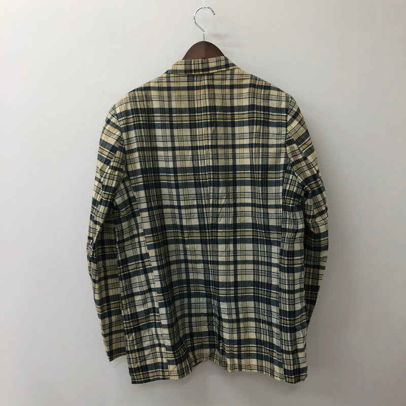 【中古品】【メンズ】 BROWN BROS. ブラウン・ブラザーズ 3B CHECK TAILORED JACKET 3B チェック テーラードジャケット トップス 145-250702-kk-18-tei サイズ：表記不明 下記参照 カラー：マルチカラー 万代Net店
