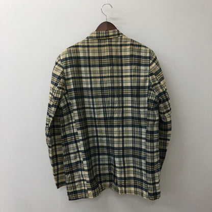 【中古品】【メンズ】 BROWN BROS. ブラウン・ブラザーズ 3B CHECK TAILORED JACKET 3B チェック テーラードジャケット トップス 145-250702-kk-18-tei サイズ：表記不明 下記参照 カラー：マルチカラー 万代Net店