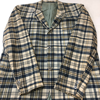 【中古品】【メンズ】 BROWN BROS. ブラウン・ブラザーズ 3B CHECK TAILORED JACKET 3B チェック テーラードジャケット トップス 145-250702-kk-18-tei サイズ：表記不明 下記参照 カラー：マルチカラー 万代Net店