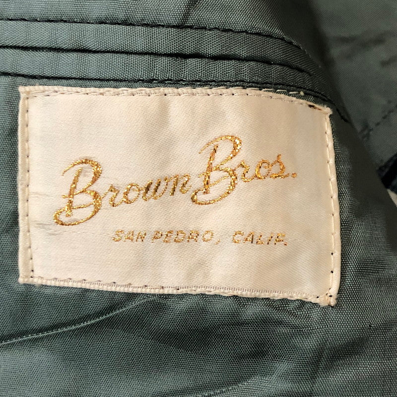【中古品】【メンズ】 BROWN BROS. ブラウン・ブラザーズ 3B CHECK TAILORED JACKET 3B チェック テーラードジャケット トップス 145-250702-kk-18-tei サイズ：表記不明 下記参照 カラー：マルチカラー 万代Net店