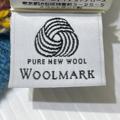 【中古品】【メンズ】 SHETLAND ISLANDS シェトランドアイランド FULLY FASHIONED IN THE SCOTLAND WOOL KNIT フル ファッションド イン ザ スコットランド ウール ニット 長袖 トップス 145-260805-sa-08-tei サイズ：L カラー：総柄 万代Net店