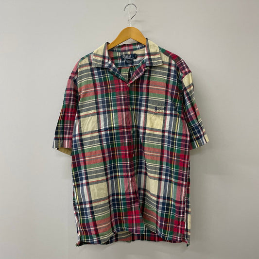 【中古品】【メンズ】 Polo by Ralph Lauren ポロバイラルフローレン CALDWELL S/S OPEN COLLAR SHIRT キャルドウェル ショートスリーブ オープンカラーシャツ 半袖 トップス 147-250701-kk-18-tei サイズ：M カラー：マルチカラー 万代Net店