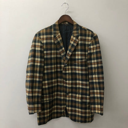 【中古品】【メンズ】 CORTLEY CLOTHES FRANK G.WELLS コートリークローザーズ フランク・ウェルズ 3B CHECK TAILORED JACKET 3B チェック テーラードジャケット トップス 145-250702-kk-20-tei サイズ：表記不明 下記参照 カラー：マルチカラー 万代Net店