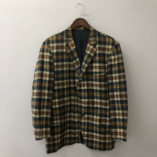 【中古品】【メンズ】 CORTLEY CLOTHES FRANK G.WELLS コートリークローザーズ フランク・ウェルズ 3B CHECK TAILORED JACKET 3B チェック テーラードジャケット トップス 145-250702-kk-20-tei サイズ：表記不明 下記参照 カラー：マルチカラー 万代Net店