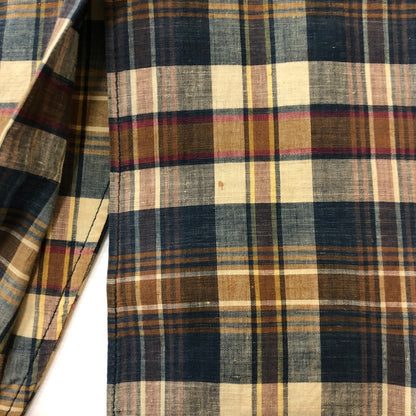 【中古品】【メンズ】 CORTLEY CLOTHES FRANK G.WELLS コートリークローザーズ フランク・ウェルズ 3B CHECK TAILORED JACKET 3B チェック テーラードジャケット トップス 145-250702-kk-20-tei サイズ：表記不明 下記参照 カラー：マルチカラー 万代Net店