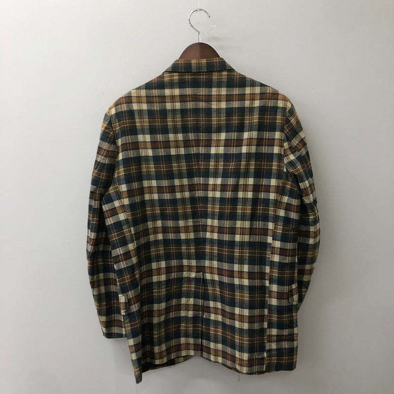 【中古品】【メンズ】 CORTLEY CLOTHES FRANK G.WELLS コートリークローザーズ フランク・ウェルズ 3B CHECK TAILORED JACKET 3B チェック テーラードジャケット トップス 145-250702-kk-20-tei サイズ：表記不明 下記参照 カラー：マルチカラー 万代Net店