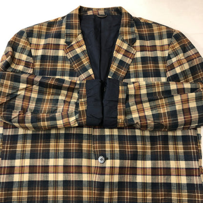 【中古品】【メンズ】 CORTLEY CLOTHES FRANK G.WELLS コートリークローザーズ フランク・ウェルズ 3B CHECK TAILORED JACKET 3B チェック テーラードジャケット トップス 145-250702-kk-20-tei サイズ：表記不明 下記参照 カラー：マルチカラー 万代Net店