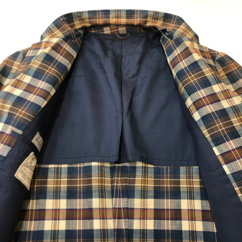 【中古品】【メンズ】 CORTLEY CLOTHES FRANK G.WELLS コートリークローザーズ フランク・ウェルズ 3B CHECK TAILORED JACKET 3B チェック テーラードジャケット トップス 145-250702-kk-20-tei サイズ：表記不明 下記参照 カラー：マルチカラー 万代Net店