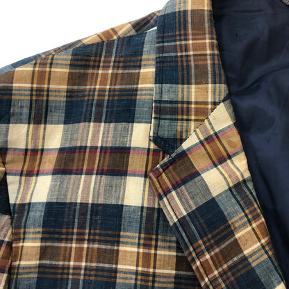【中古品】【メンズ】 CORTLEY CLOTHES FRANK G.WELLS コートリークローザーズ フランク・ウェルズ 3B CHECK TAILORED JACKET 3B チェック テーラードジャケット トップス 145-250702-kk-20-tei サイズ：表記不明 下記参照 カラー：マルチカラー 万代Net店