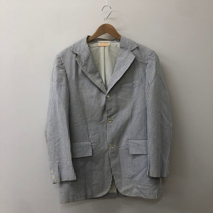 【中古品】【メンズ】 Brooks Brothers ブルックスブラザーズ 60's 3B STRIPE TAILORED JACKET VINTAGE 60年代 3B ストライプ テーラードジャケット トップス ヴィンテージ 145-250702-kk-22-tei サイズ：41 LONG カラー：グレー 万代Net店