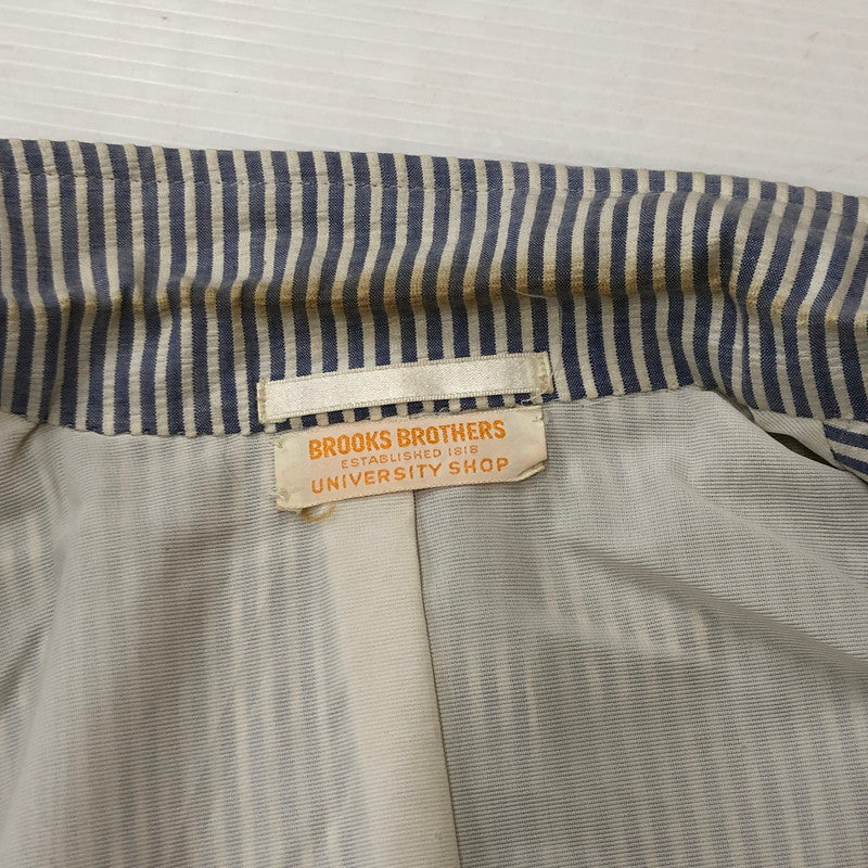 【中古品】【メンズ】 Brooks Brothers ブルックスブラザーズ 60's 3B STRIPE TAILORED JACKET VINTAGE 60年代 3B ストライプ テーラードジャケット トップス ヴィンテージ 145-250702-kk-22-tei サイズ：41 LONG カラー：グレー 万代Net店