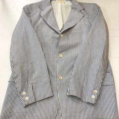 【中古品】【メンズ】 Brooks Brothers ブルックスブラザーズ 60's 3B STRIPE TAILORED JACKET VINTAGE 60年代 3B ストライプ テーラードジャケット トップス ヴィンテージ 145-250702-kk-22-tei サイズ：41 LONG カラー：グレー 万代Net店