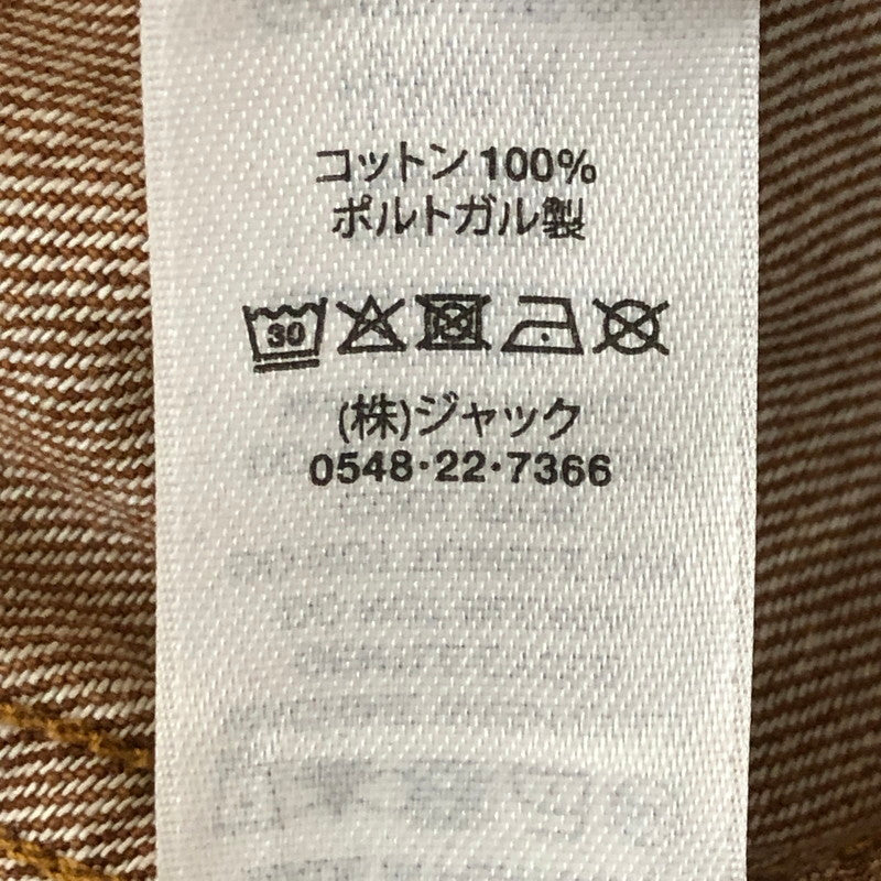 【中古品】【メンズ】 STUSSY ステューシー TRUCKER JACKET DENIM 115839 ビンテージストーンウオッシュ 14.5oz デニム トラッカージャケット ライトアウター 142-250630-kk-11-fuz サイズ：S カラー：ブラウン 万代Net店