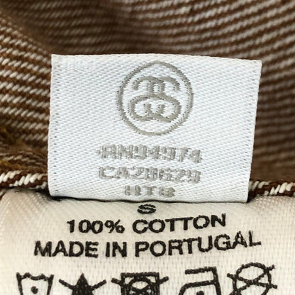 【中古品】【メンズ】 STUSSY ステューシー TRUCKER JACKET DENIM 115839 ビンテージストーンウオッシュ 14.5oz デニム トラッカージャケット ライトアウター 142-250630-kk-11-fuz サイズ：S カラー：ブラウン 万代Net店