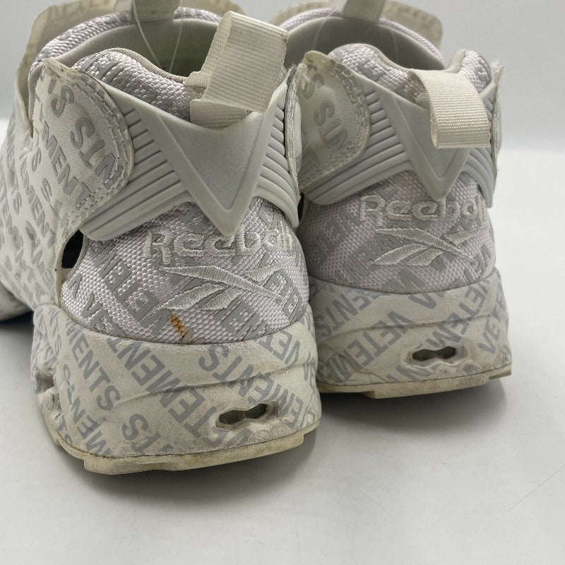 【ジャンク品】【メンズ】 REEBOK×VETEMENTS リーボック ヴェトモン INSTAPUMP FURY VET "EMOJI" インスタポンプフューリー エモジ スニーカー 靴 ※本体のみ 162-250927-nm-10-tei サイズ：25.5cm カラー：ホワイト 万代Net店