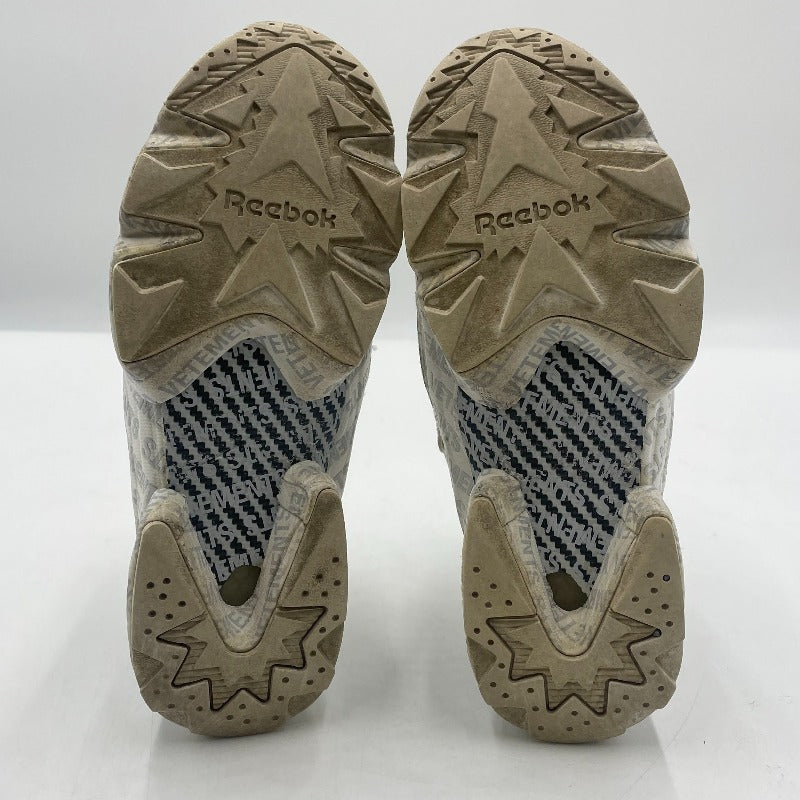 【ジャンク品】【メンズ】 REEBOK×VETEMENTS リーボック ヴェトモン INSTAPUMP FURY VET "EMOJI" インスタポンプフューリー エモジ スニーカー 靴 ※本体のみ 162-250927-nm-10-tei サイズ：25.5cm カラー：ホワイト 万代Net店