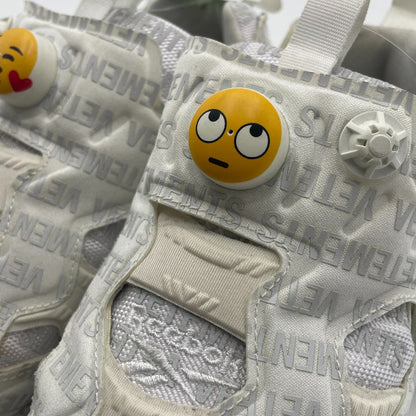 【ジャンク品】【メンズ】 REEBOK×VETEMENTS リーボック ヴェトモン INSTAPUMP FURY VET "EMOJI" インスタポンプフューリー エモジ スニーカー 靴 ※本体のみ 162-250927-nm-10-tei サイズ：25.5cm カラー：ホワイト 万代Net店