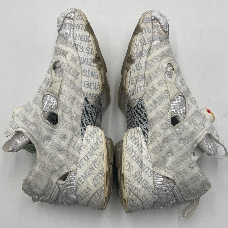 【ジャンク品】【メンズ】 REEBOK×VETEMENTS リーボック ヴェトモン INSTAPUMP FURY VET "EMOJI" インスタポンプフューリー エモジ スニーカー 靴 ※本体のみ 162-250927-nm-10-tei サイズ：25.5cm カラー：ホワイト 万代Net店