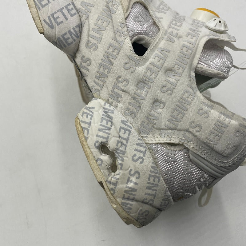 【ジャンク品】【メンズ】 REEBOK×VETEMENTS リーボック ヴェトモン INSTAPUMP FURY VET "EMOJI" インスタポンプフューリー エモジ スニーカー 靴 ※本体のみ 162-250927-nm-10-tei サイズ：25.5cm カラー：ホワイト 万代Net店