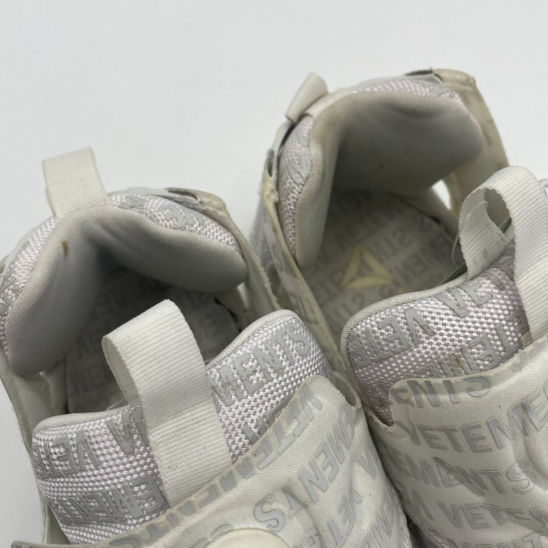 【ジャンク品】【メンズ】 REEBOK×VETEMENTS リーボック ヴェトモン INSTAPUMP FURY VET "EMOJI" インスタポンプフューリー エモジ スニーカー 靴 ※本体のみ 162-250927-nm-10-tei サイズ：25.5cm カラー：ホワイト 万代Net店