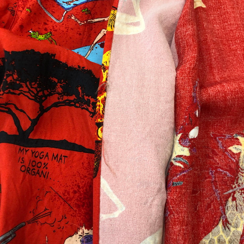 【中古品】【メンズ】 WACKO MARIA ワコマリア × NECKFACE ネックフェイス 別注 コラボ 20SS S/S HAWAIIAN SHIRT (NECKFACE-WM-HI08) ショートスリーブ ハワイアンシャツ 半袖 トップス アロハシャツ 140-250702-kk-02-tei サイズ：M カラー：レッド 万代Net店