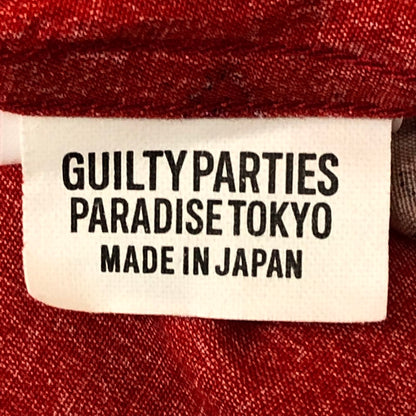 【中古品】【メンズ】 WACKO MARIA ワコマリア × NECKFACE ネックフェイス 別注 コラボ 20SS S/S HAWAIIAN SHIRT (NECKFACE-WM-HI08) ショートスリーブ ハワイアンシャツ 半袖 トップス アロハシャツ 140-250702-kk-02-tei サイズ：M カラー：レッド 万代Net店