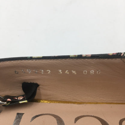 【中古品】【レディース】 GUCCI グッチ LIBERTY FLORAL BALLET 639272 リヴァティー フローラル バレット 靴 パンプス 183-250702-KS-03-tei サイズ：34 1/2 カラー：ブラック 万代Net店