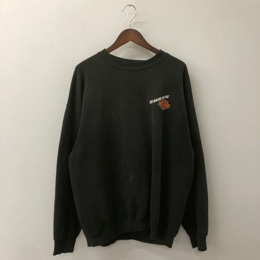 【中古品】【メンズ】 HARLEY DAVIDSON ハーレーダビッドソン 90's NASHVILLE L/S SWEAT 41734600 ナッシュビル ロングスリーブ スウェット 長袖 トップス USA製 トレーナー 145-250704-KS-14-fuz サイズ：XL カラー：ブラック 万代Net店