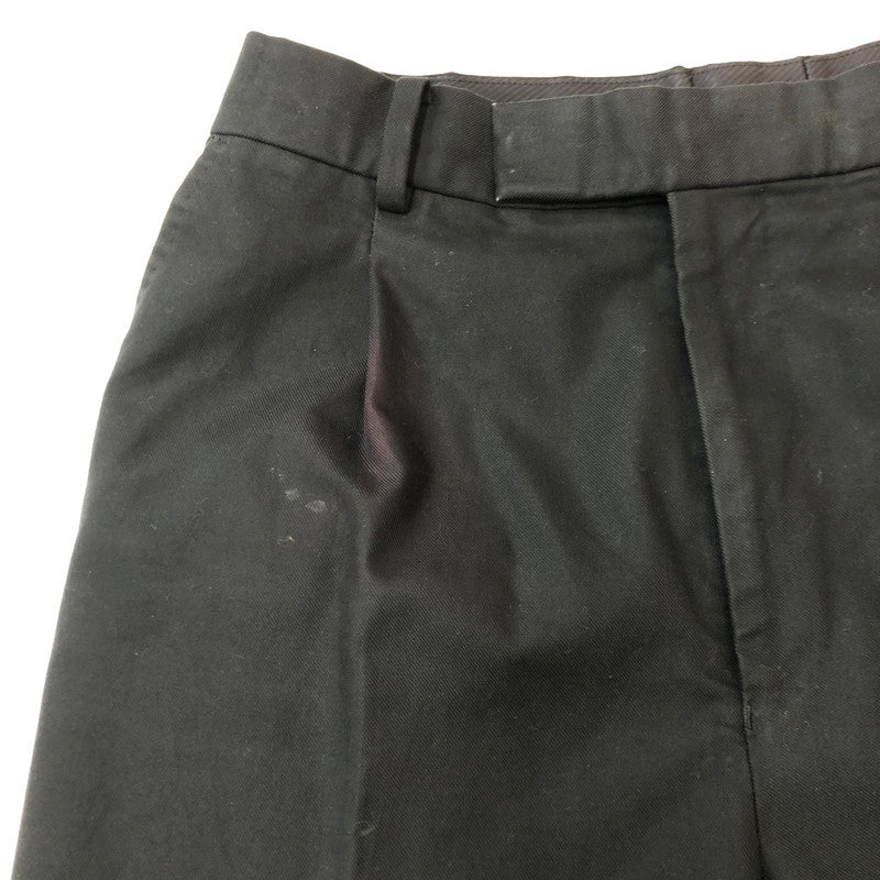 【現状渡し品】【メンズ】 WACKO MARIA ワコマリア 22SS UNCON PLEATED TROUSERS アンコン プリーツ トラウザーズ ボトムス パンツ スラックス 151-250704-KS-20-tei サイズ：M カラー：ブラック 万代Net店