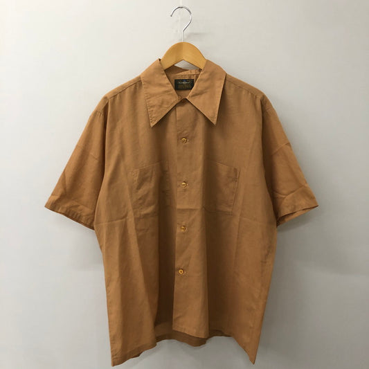 【中古品】【メンズ】 PENNEY’S ペニーズ 70’s TOWNCRAFT S/S SHIRTS VINTAGE 70年代 タウンクラフト ショートスリーブ シャツ 半袖 トップス ヴィンテージ 145-250708-yo-22-tei サイズ：L カラー：ライトブラウン 万代Net店