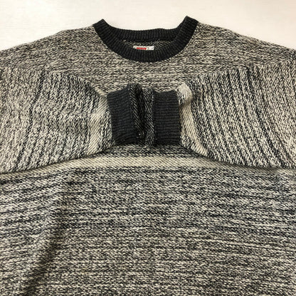 【中古品】【メンズ】 Levi's リーバイス 90’s RIB COLOR KNIT 90年代 リブ カラー ニット 長袖 トップス 145-250708-yo-15-tei サイズ：L カラー：グレー 万代Net店