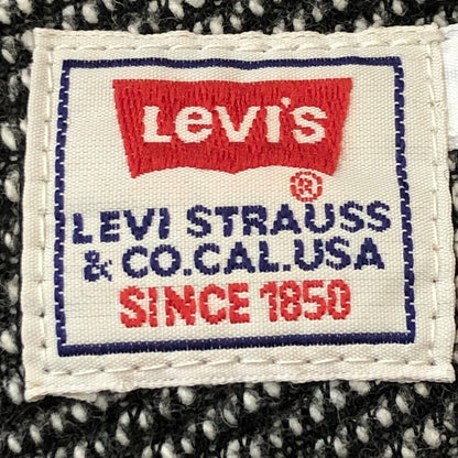 【中古品】【メンズ】 Levi's リーバイス 90’s RIB COLOR KNIT 90年代 リブ カラー ニット 長袖 トップス 145-250708-yo-15-tei サイズ：L カラー：グレー 万代Net店