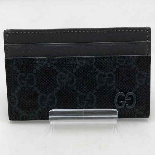 【中古品】【メンズ】 GUCCI グッチ TWO TONE GG CARD CASE 768248 バイカラー GG カードケース 名刺入れ レザー 181-251106-ts-20-tei カラー：ブラック 万代Net店